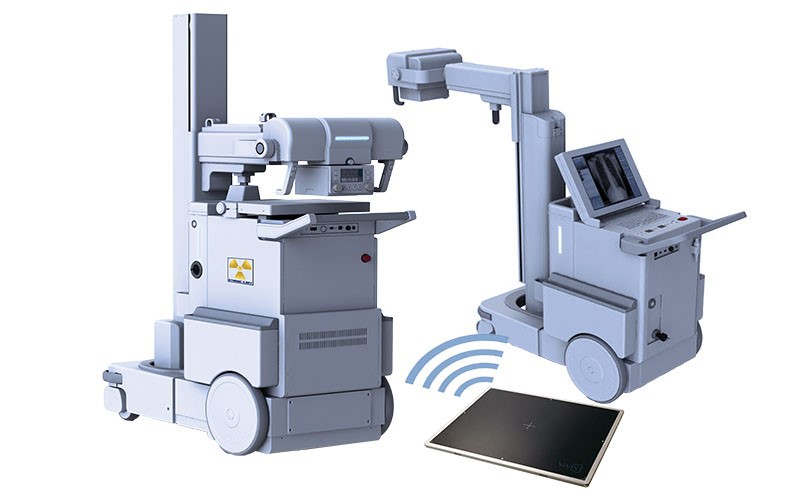 Dijital Seyyar Röntgen Sistemleri-Motorize ve Bataryalı Mobil Dijital Röntgen Cihazı